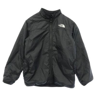 THE NORTH FACE ノースフェイス NYJ82032 Reversible Cozy Jacket リバーシブル コージー ジャケット フリース ナイロン キッズ 150 ブラック系 150【中古】