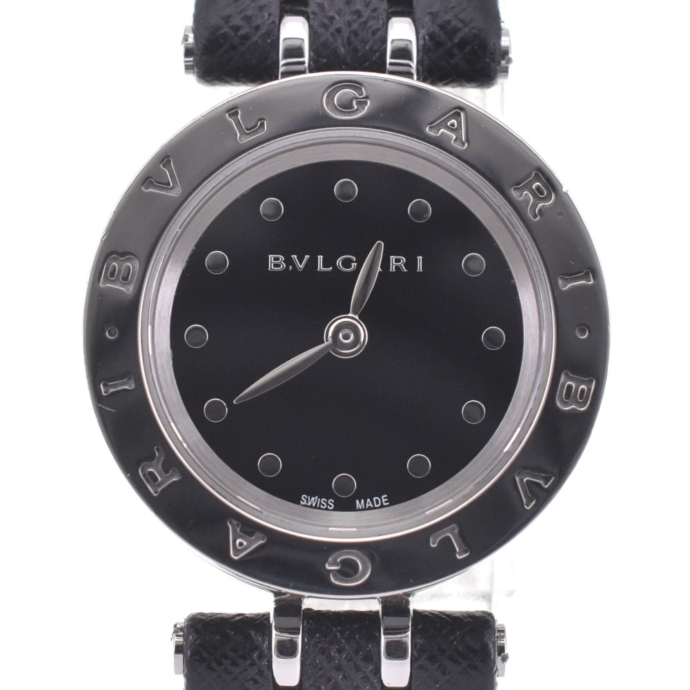 値下 ベルト訳あり ブルガリ BVLGARI BZ23SC B.zero1 Mサイズ クォーツ レディース 保証書付き □#150279