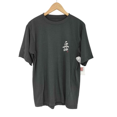 WIC.T カリグラフィー 岳 ウィックロン プリント クルーネック 半袖 Tシャツ【1142581530961】
