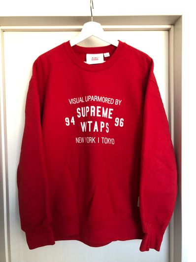 Supreme / WTAPS Crewneck "Red"