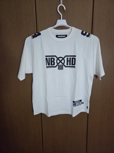 NEIGHBORHOOD x BOUNTY HUNTER x RUSSELL ATHLETIC Crewneck SS "White"