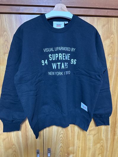Supreme / WTAPS Crewneck "Black" 21274SPD-CSM03S