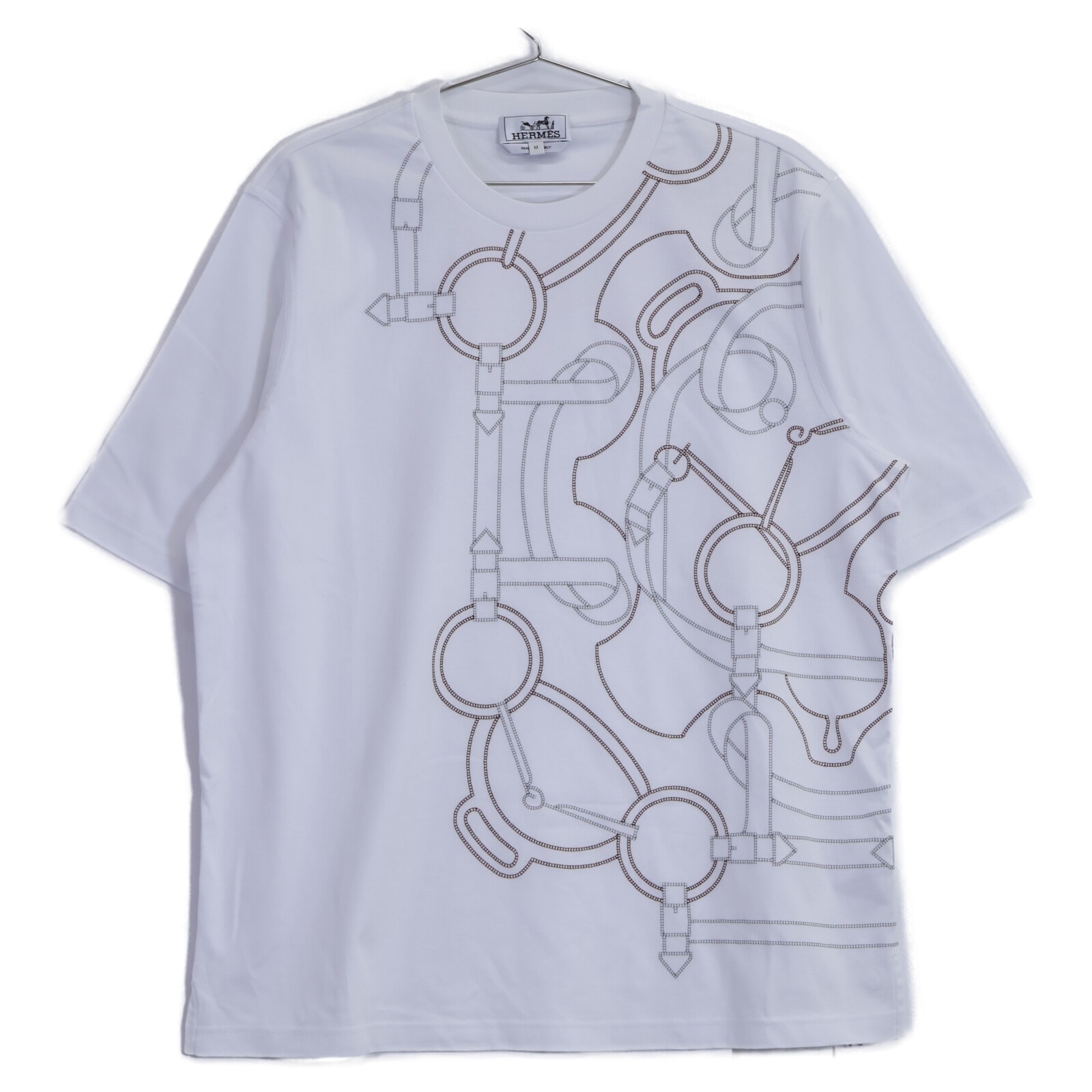 エルメス 新品同様 国内正規 エプロン・ドール・モザイク Tシャツ M