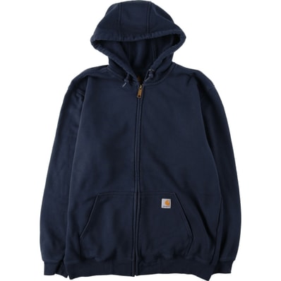 古着 カーハート Carhartt ORIGINAL FIT スウェットフルジップパーカー メンズL相当/eaa633049
