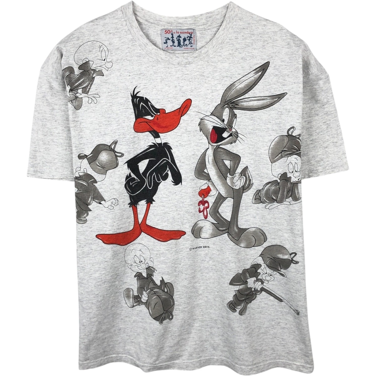 古着 90~00年代 ヘインズ Hanes LOONEY TUNES ルーニーテューンズ 大判プリント キャラクタープリントTシャツ メンズXL相当/eaa648755