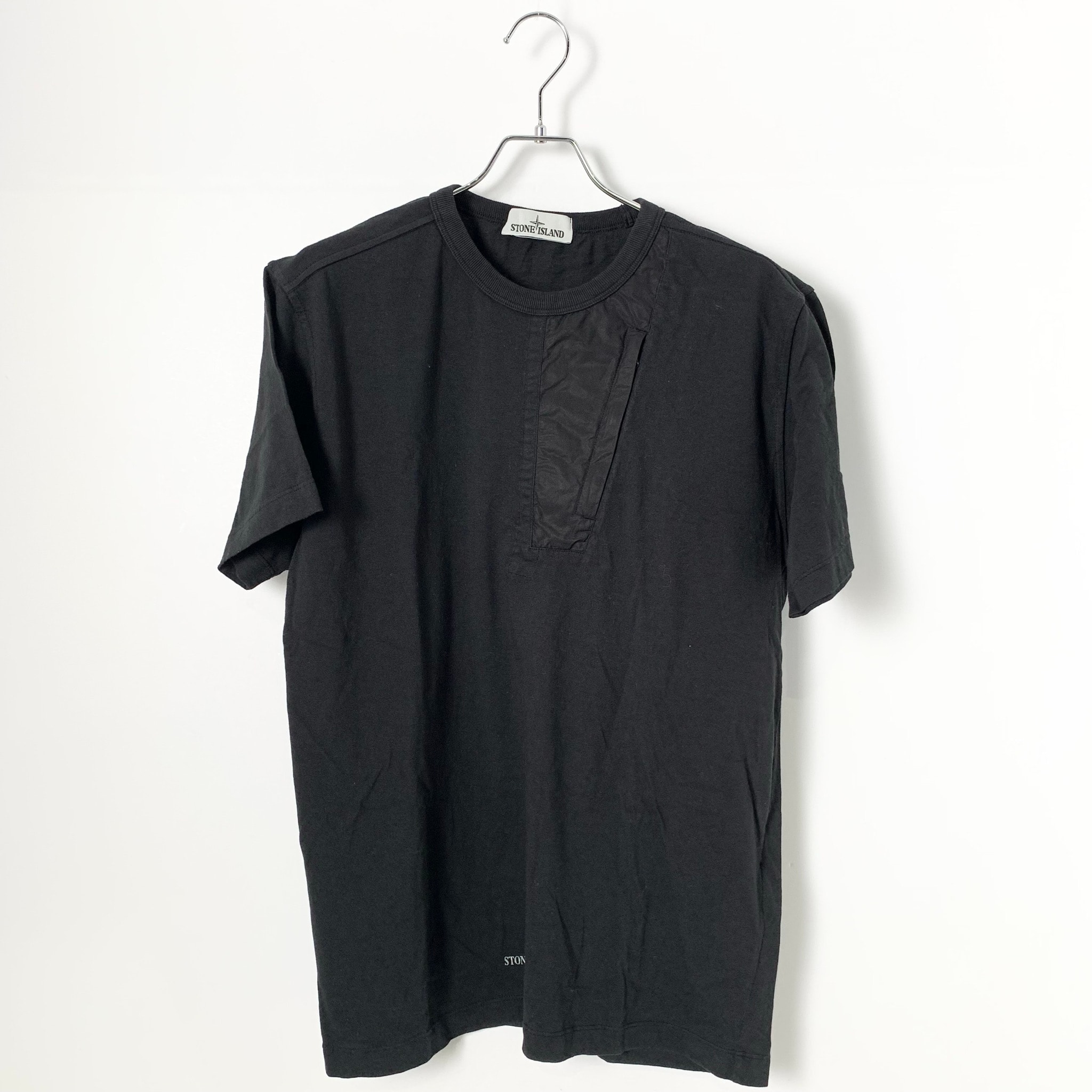 STONE ISLAND design T-shirt Black
