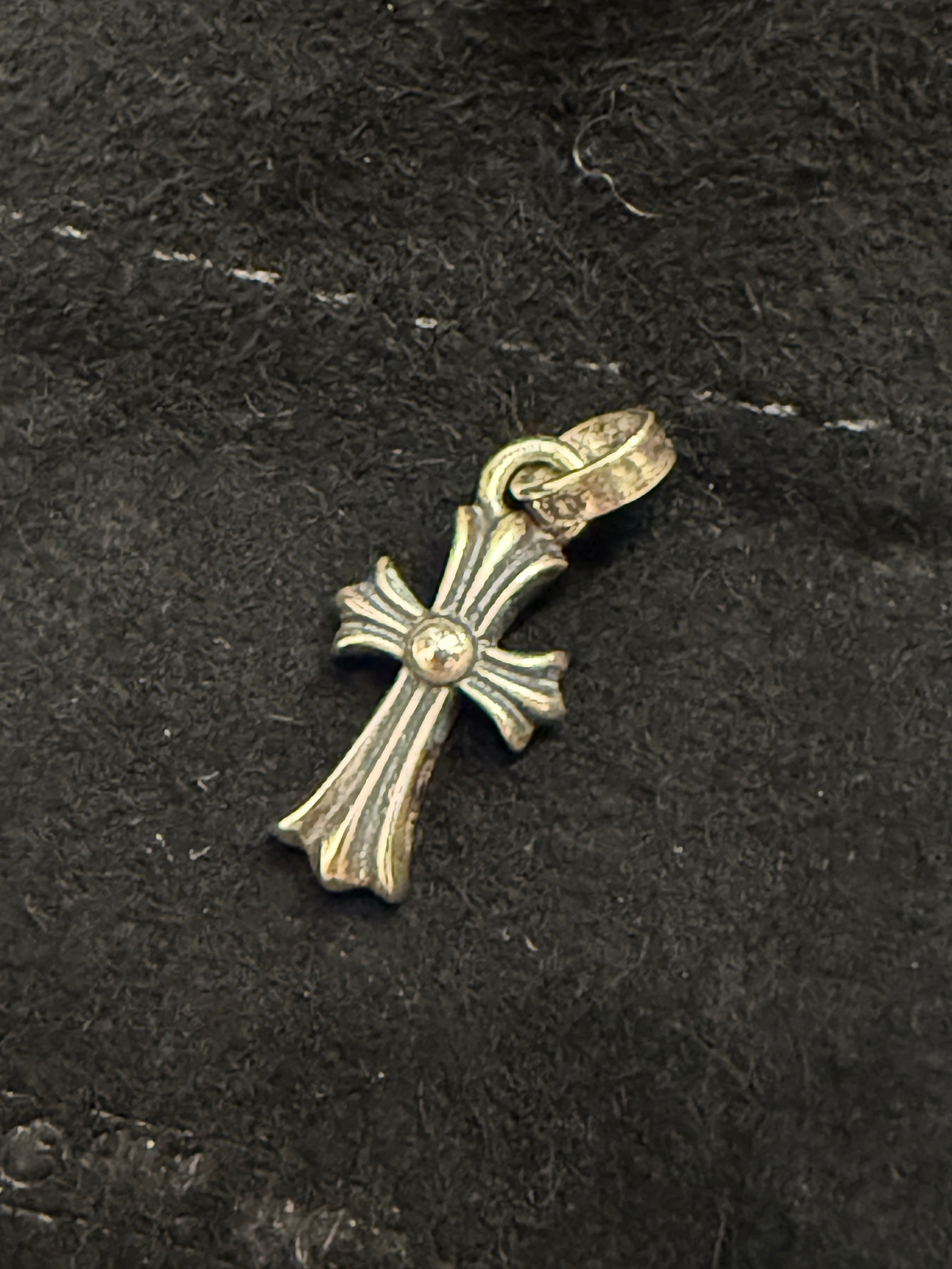 Chrome Hearts Cross Baby Fat Charm "Silver"