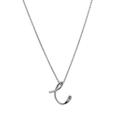 TIFFANY&Co. ティファニー レター C イニシャル ネックレス
ペンダント エルサペレッティ SV925 シルバー 新品仕上済 ユニセックス
【中古】