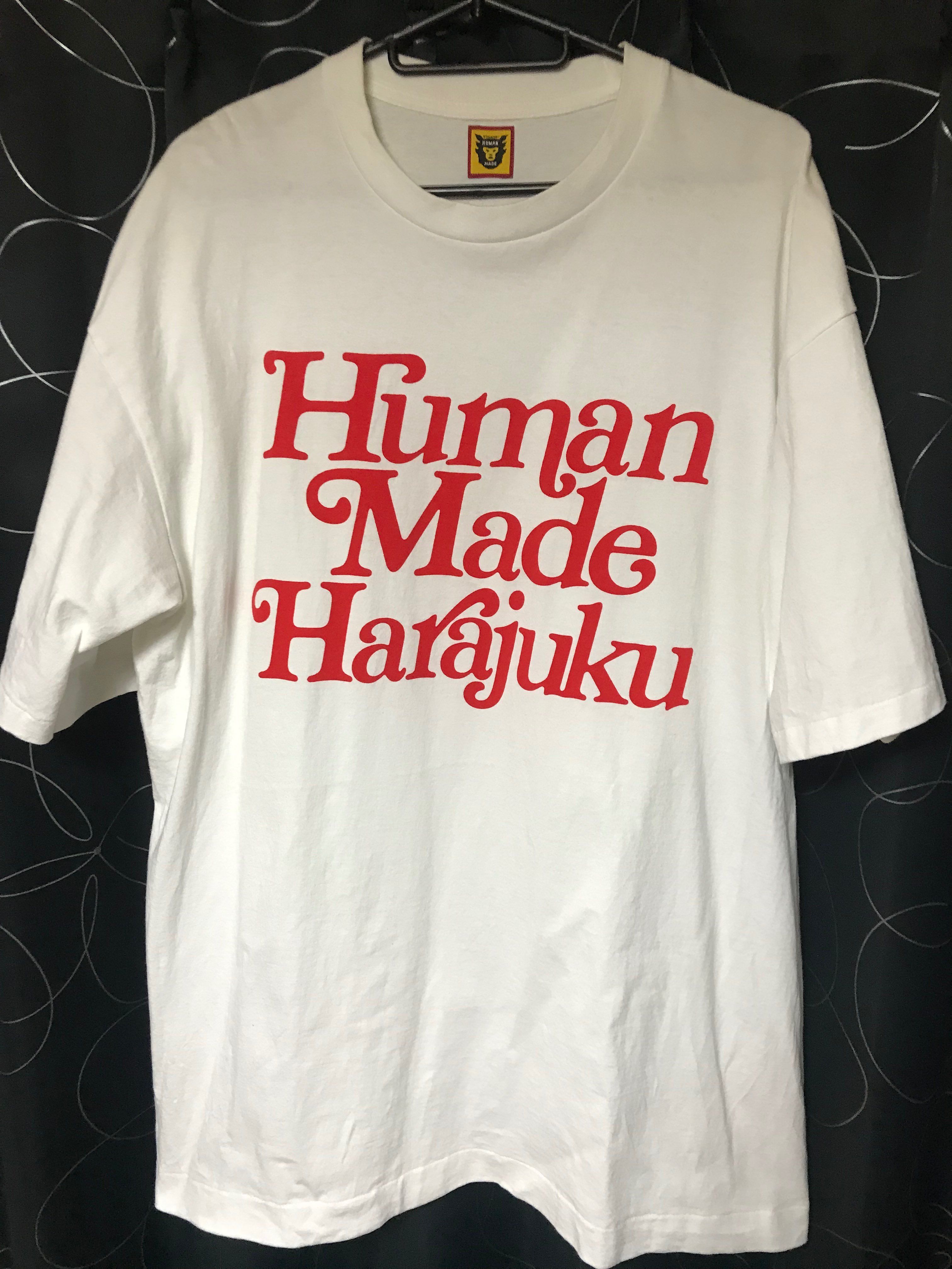 HUMAN MADE Girls Don't Cry Harajuku T-Shirt #2 "White" / VERDY