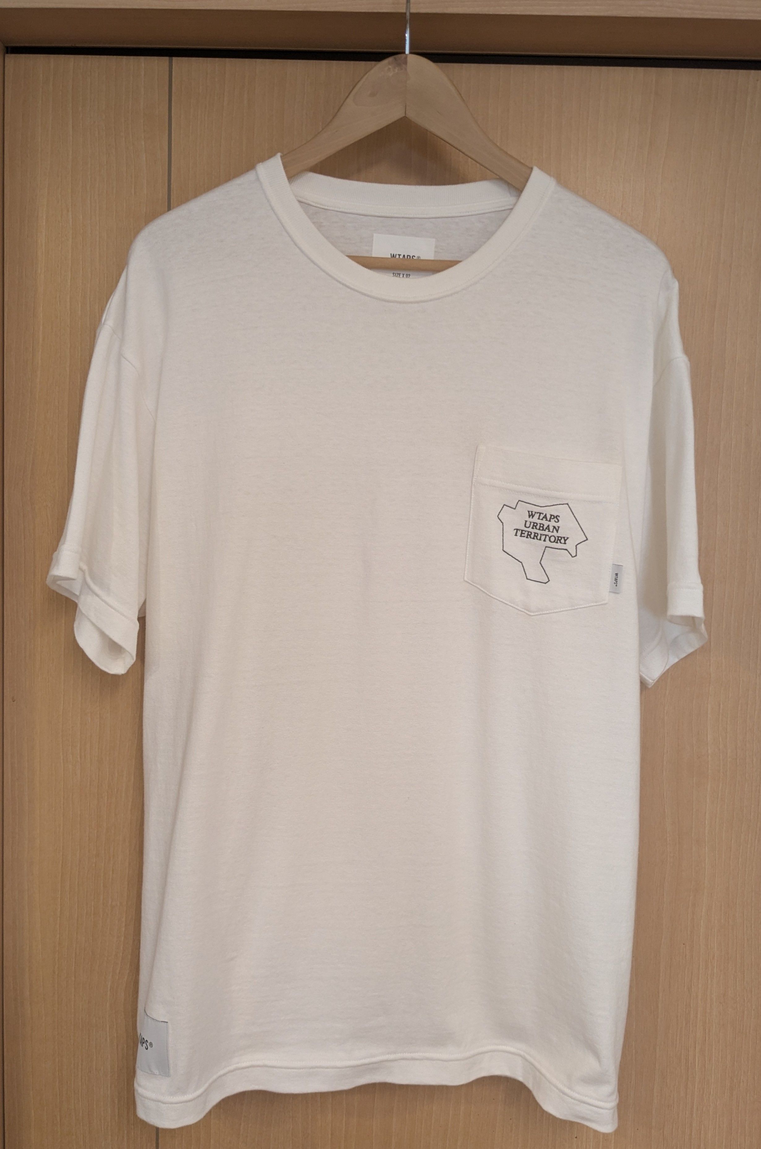ダブルタップス OBJ 07 / SS / コットン. Wut "ホワイト" 241ATDT-CSM32