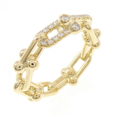 ティファニー ハードウェア スモール リンク リング 0.26CT