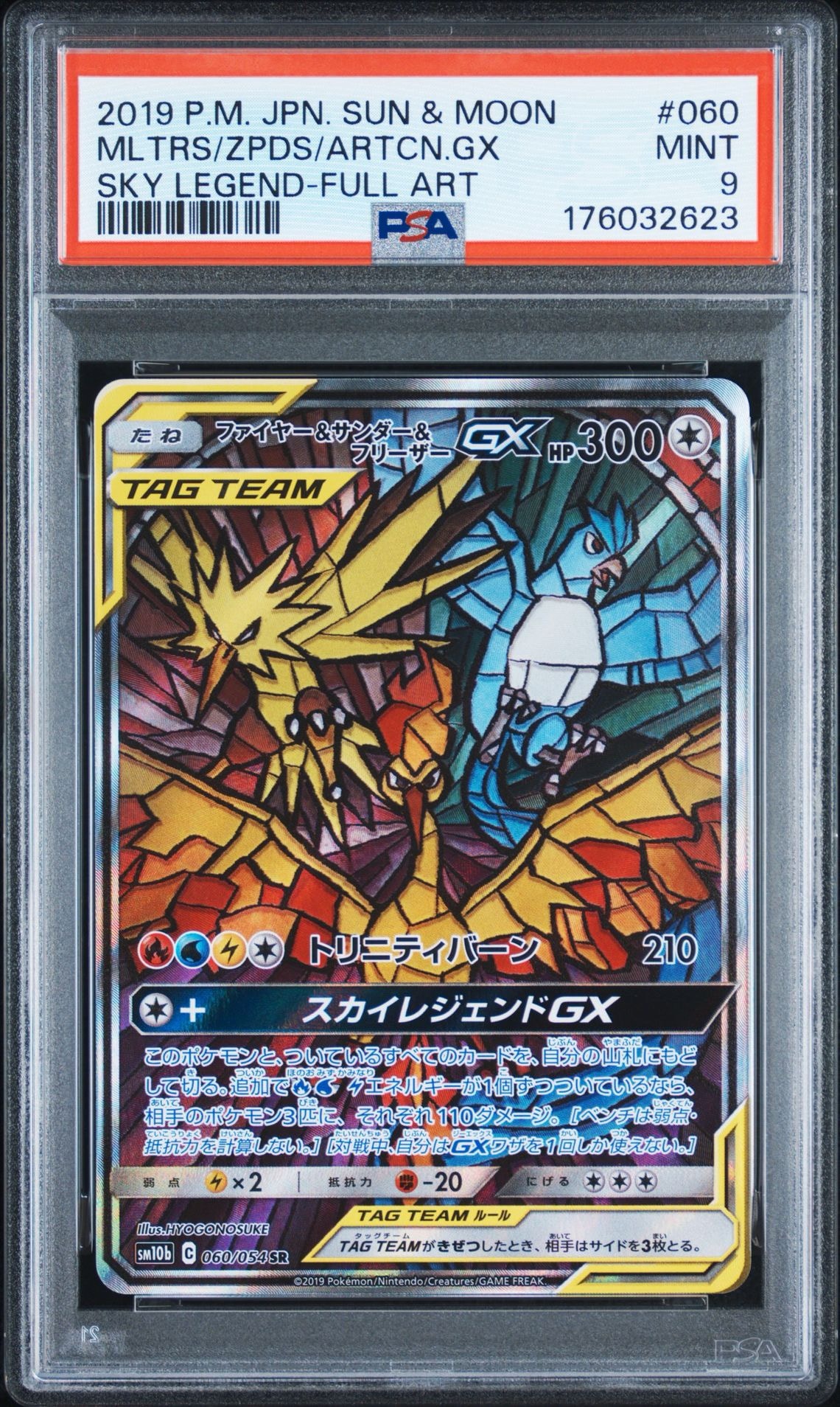 ファイヤー&サンダー&フリーザーGX SR: SA (三鳥) [SM10b 060/054