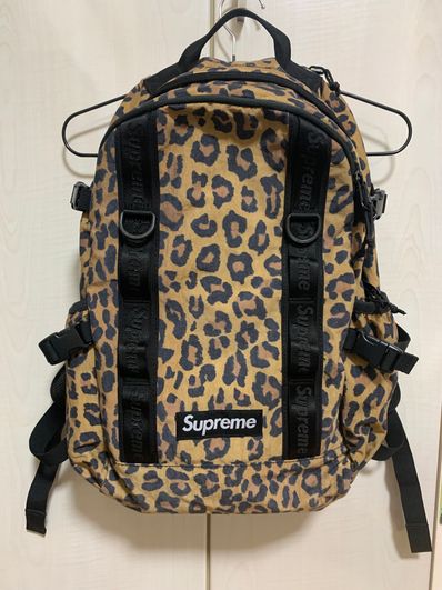 Supreme 20FW Backpack 21L "Leopard"