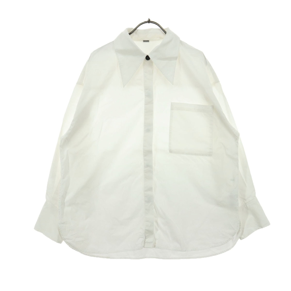 Mila Owen ミラオーウェン 長袖 ブラウス F ホワイト 09WFB215203