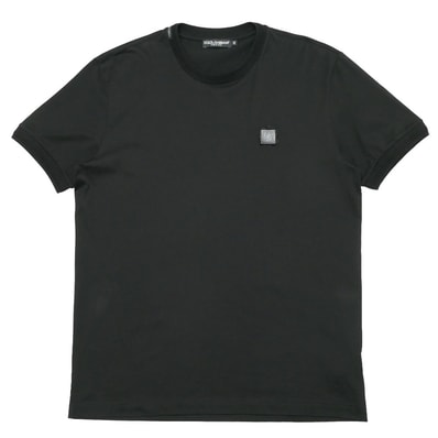 ■美品■2022SS■DOLCE&GABBANA ドルチェアンドガッバーナ 半袖Tシャツ サイズ52 ロゴ イタリア製 ブランド古着【中古】20260115/RA7291