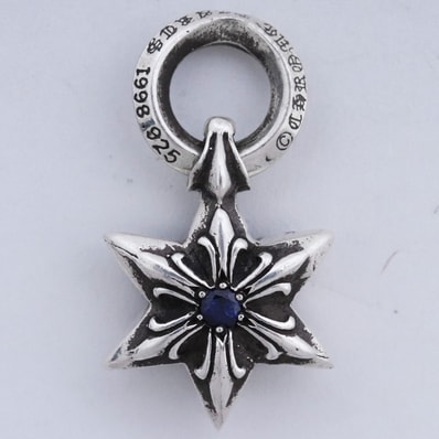 CHROME HEARTS スターチャーム with 2P ブルーサファイア