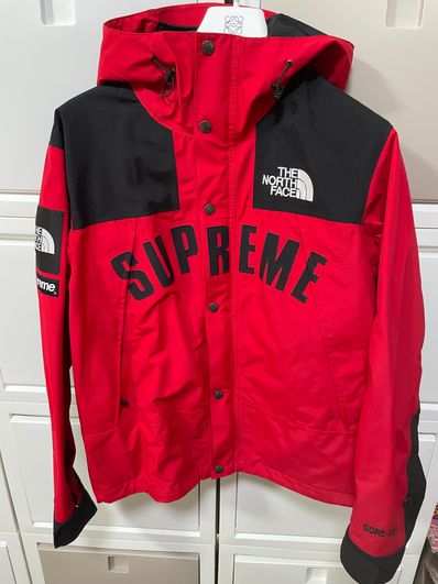 Supreme x The North Face Arc Logo Mountain Parka "Red"