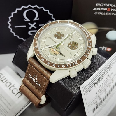 Swatch × Omega Mission to Saturn