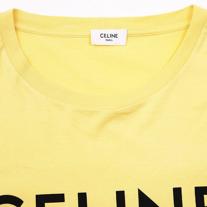 C (やや傷や汚れあり)】CELINE セリーヌ Tシャツ クロップド サイズ L C (やや傷や汚れあり)】CELINE セリーヌ Tシャツ クロップド サイズ L