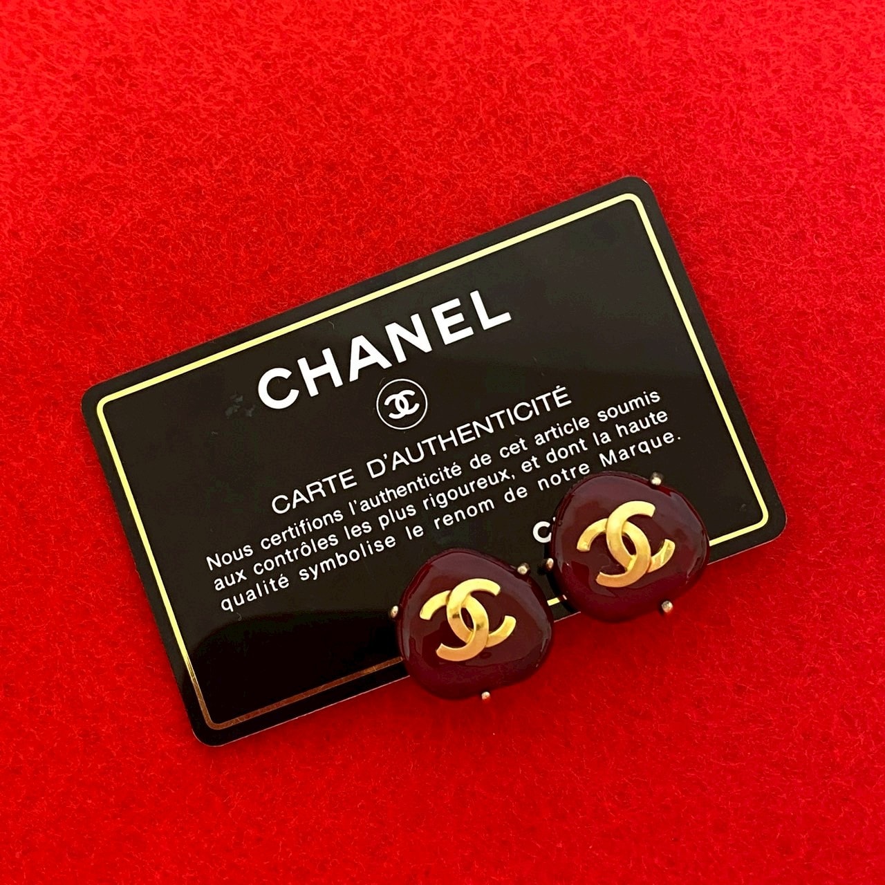 CHANEL シャネル ココマーク GP イヤリング ゴールド
68662