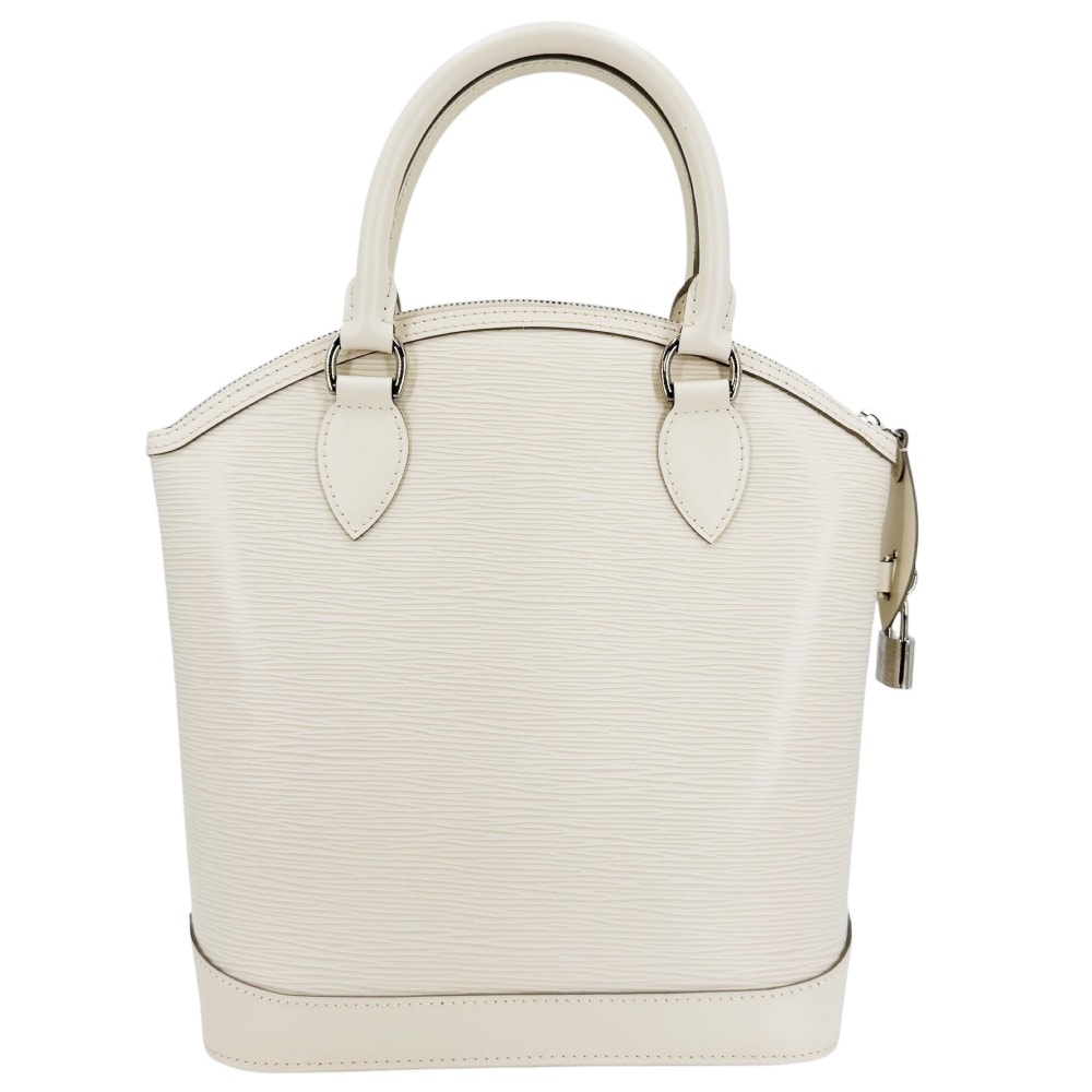 LOUIS VUITTON ルイヴィトン トートバッグ ロックイットPM ハンドバッグ M4229J エピレザー    アイボリー系 シルバー金具 レディース【中古品】