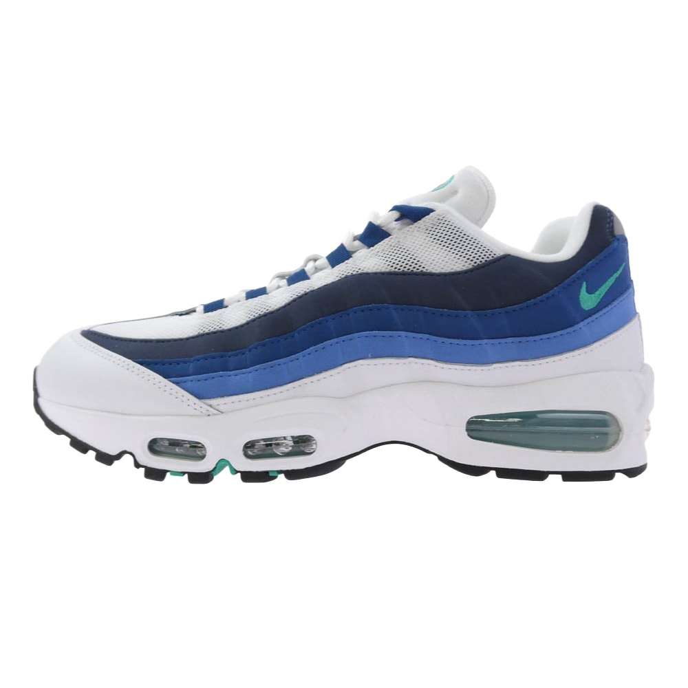NIKE ナイキ スニーカー Air Max 95 Big Bubble エアマックス 95 ビッグバブル スニーカー ホワイト系 ブルー系 28cm【新古品】【未使用】【中古】
