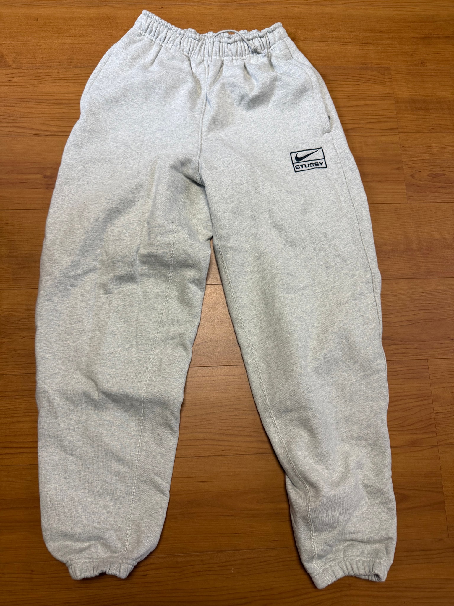 Stussy x Nike Fleece Pant "Grey Heather" (US Size) FN5231-050