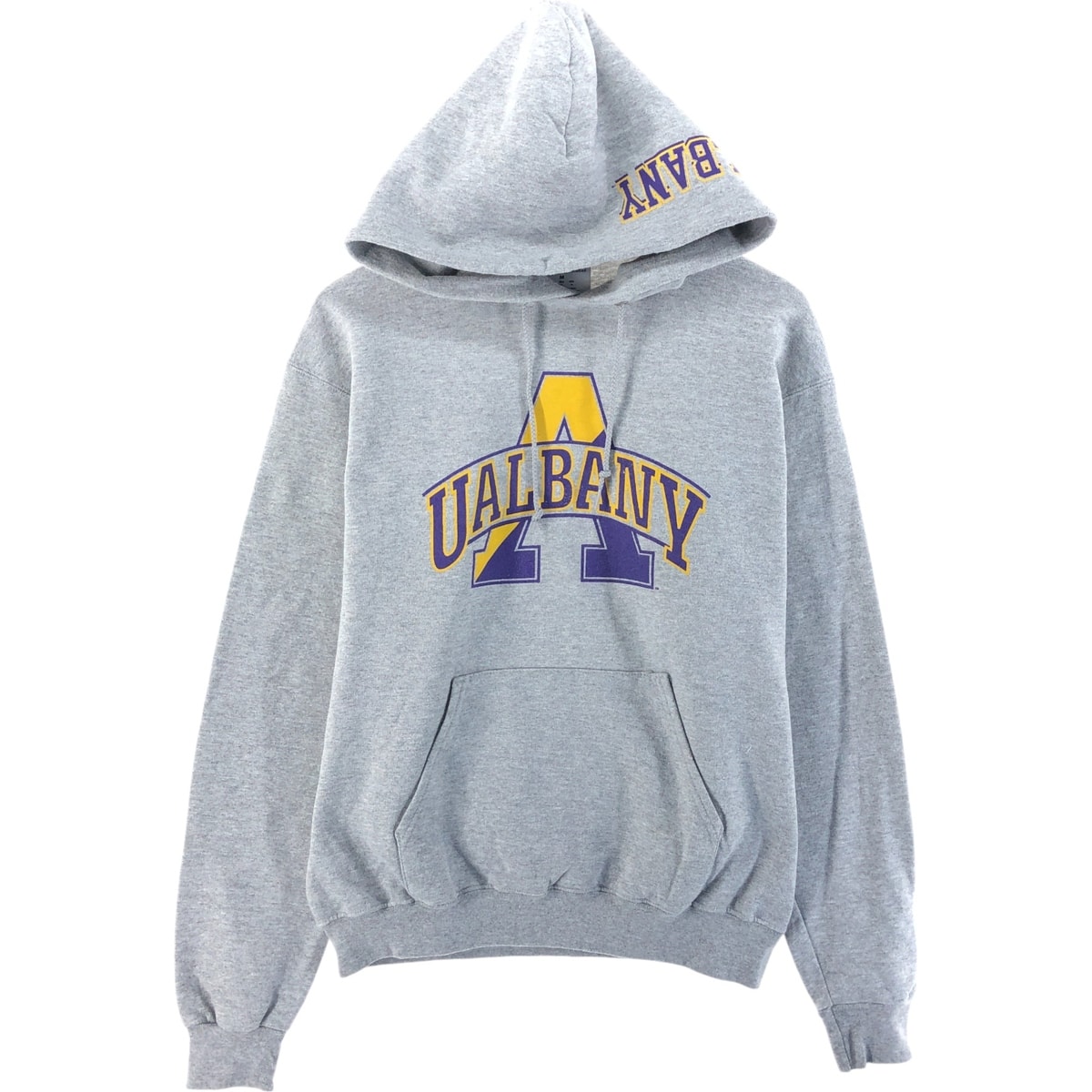 古着 チャンピオン Champion AUTHENTIC ATHLETICWEAR カレッジ スウェットプルオーバーパーカー メンズM相当/eaa501310