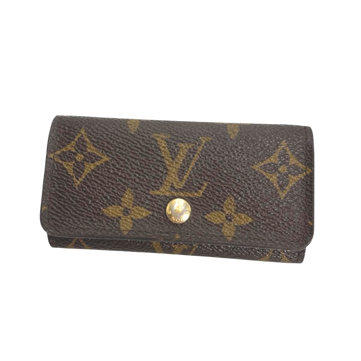 ルイヴィトン LOUIS VUITTON ミュルティクレ4 M62631 モノグラム キーケース
