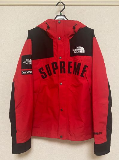 Supreme x The North Face Arc Logo Mountain Parka "Red"