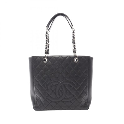 シャネル CHANEL マトラッセ トートバッグ バッグ キャビアスキン(グレインドカーフ) レディース ブラック系 【中古】