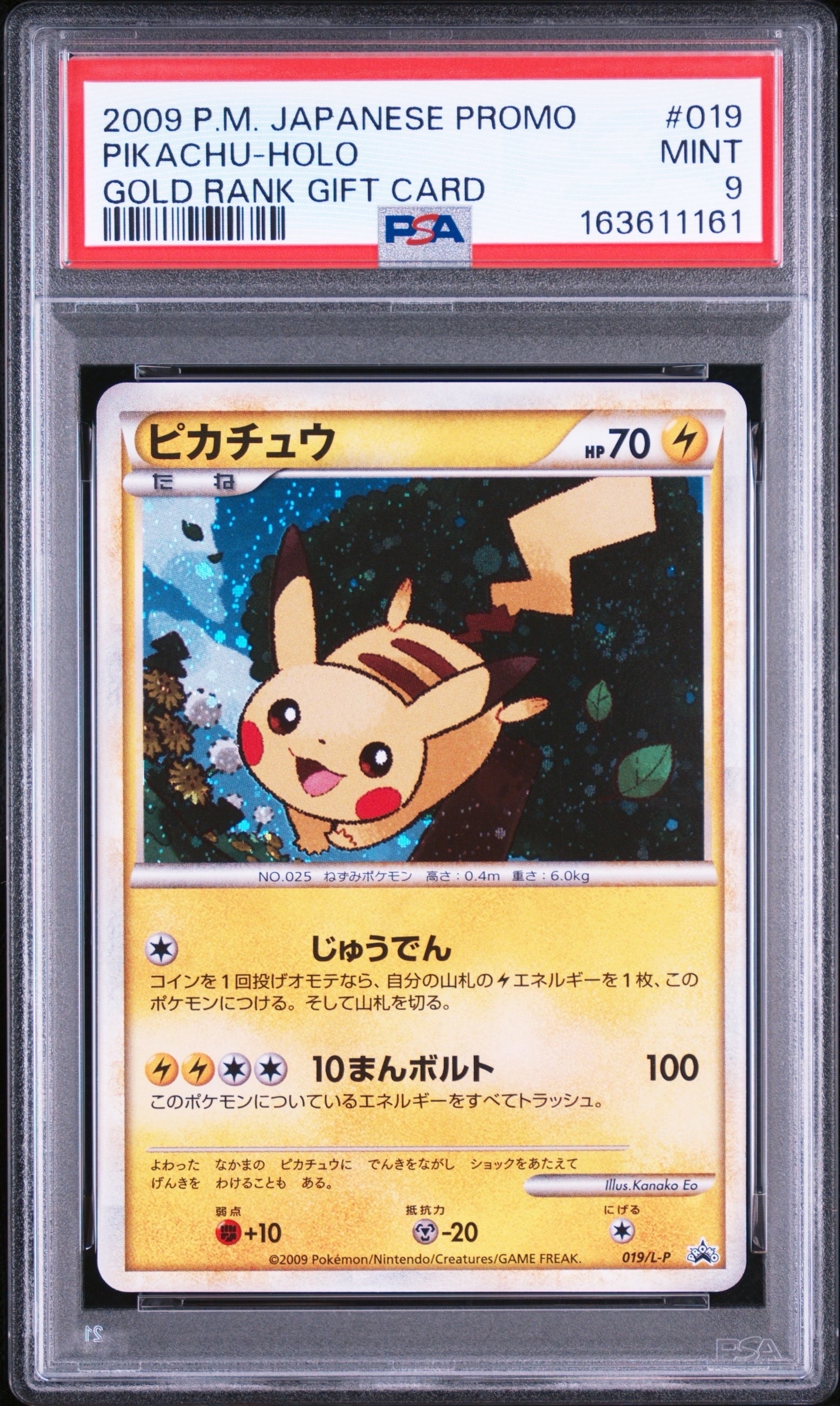 ピカチュウ: プロモ[L-P 019/L-P](プロモーションカード「L-P」)