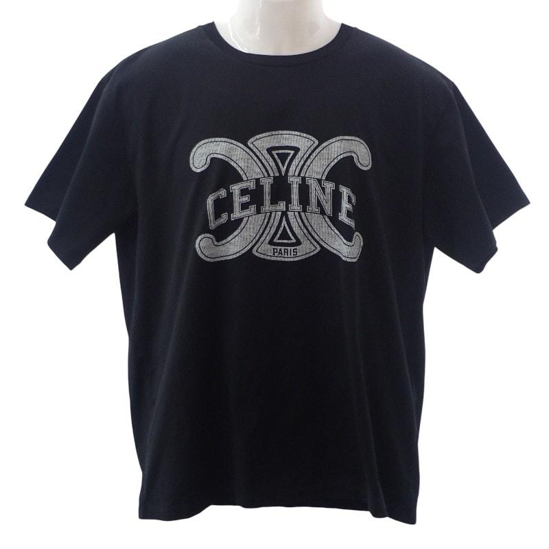 セリーヌ ルーズTシャツ M RX0BO671Q.38AW【中古】【ABランク】