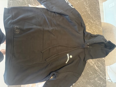 Chrome Hearts SWTSHRT-U-HD PLVR Black White Print Size L 新品未着用