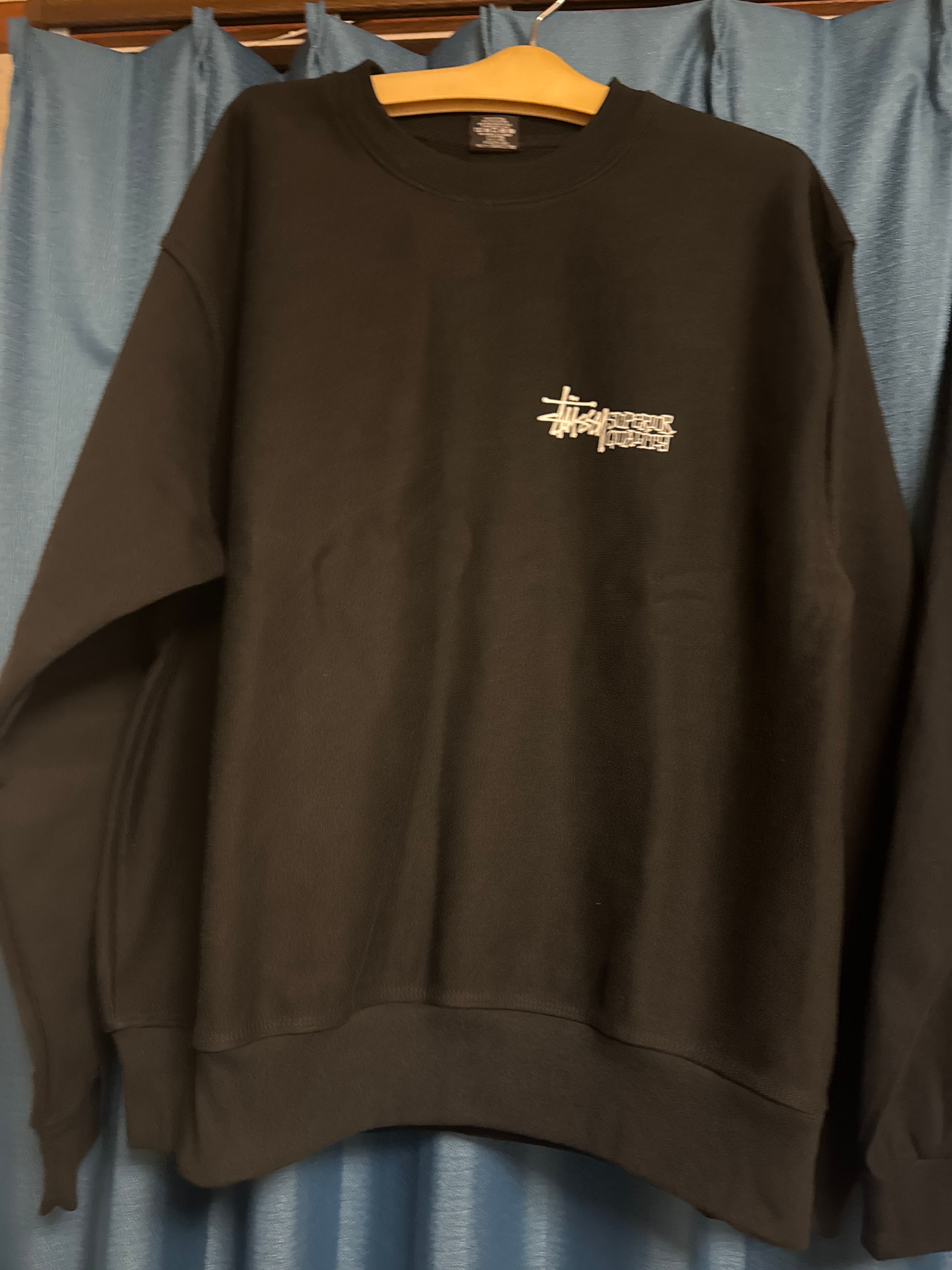 Stussy Superior Quality Crew "Black"