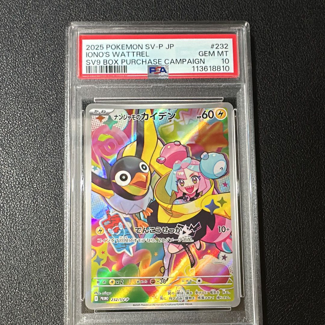 ナンジャモのカイデン P [SV-P 232](プロモーションカード「拡張パック バトルパートナーズ Box購入キャンペーン」)