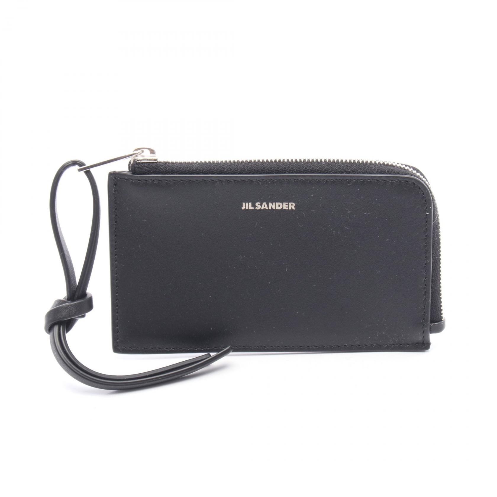 ジルサンダー JIL SANDER GIRO ENVELOPE EW カードケース アクセサリー レザー メンズ レディース ブラック系 J25UI0011P5713001 【新品】