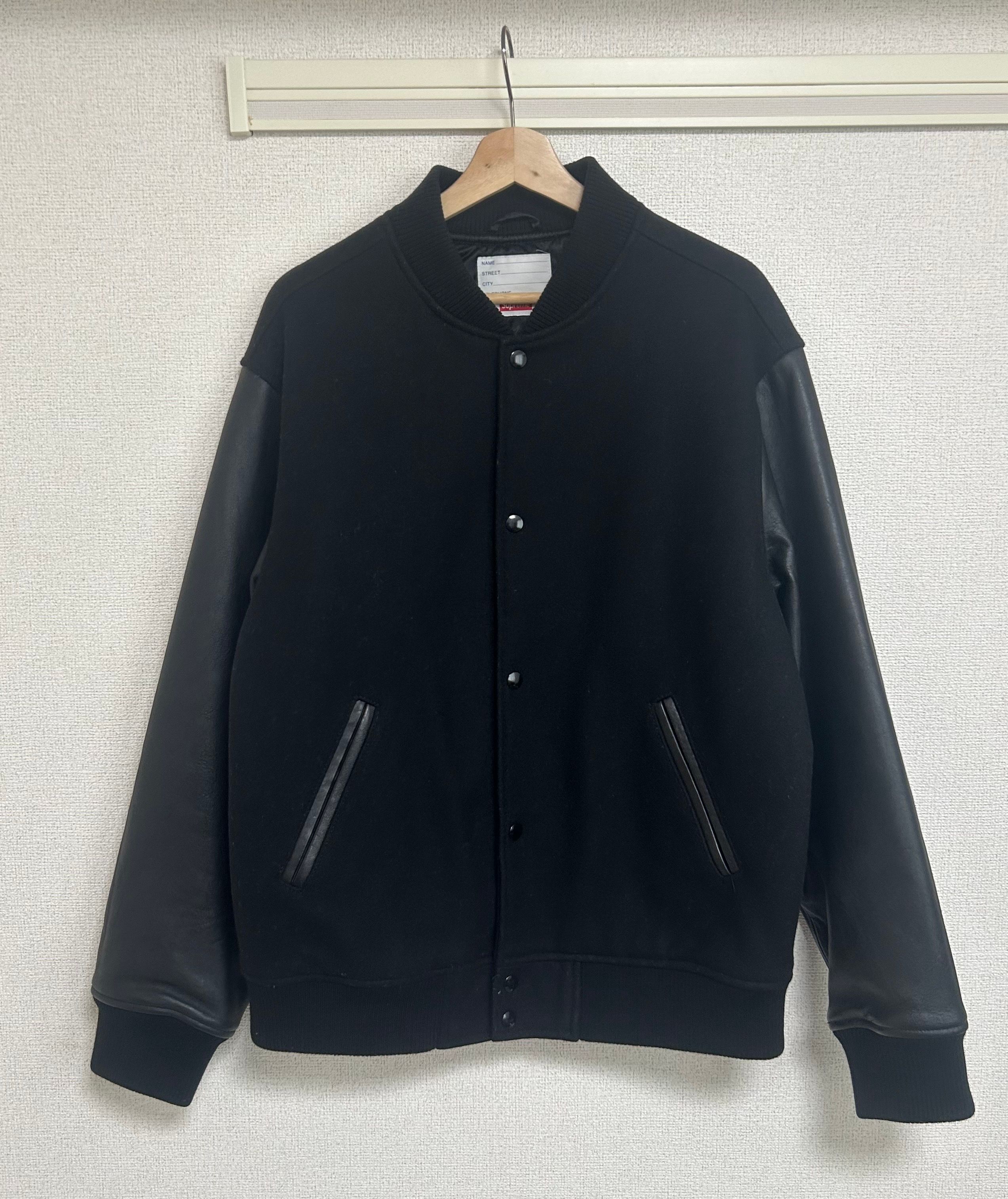 Supreme Motion Logo Varsity Jacket "Black"