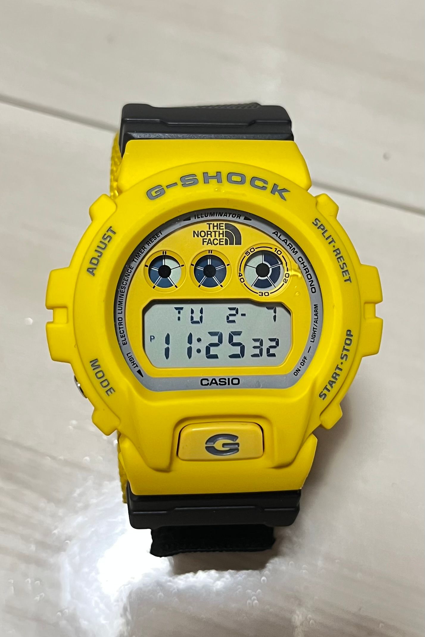 Supreme x The North Face G-SHOCK Watch "Yellow"