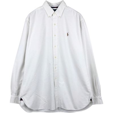 古着 ラルフローレン Ralph Lauren CLASSIC FIT 長袖 ボタンダウンシャツ メンズL相当/eaa676959