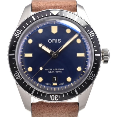 オリス ORIS 01 733 7707 4055-07 ダイバーズ 65 デイト 自動巻き メンズ 極美品 箱・保証書付き C#147157