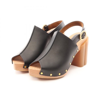 ステラマッカートニー Stella McCartney デイジー スタッズ サンダル 靴 フェイクレザー レディース ブラック系 【中古】
