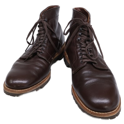 オールデン UNITED ARROWS ユナイテッドアローズ別注 45830H レザー プレーントゥブーツ 7 1/2D