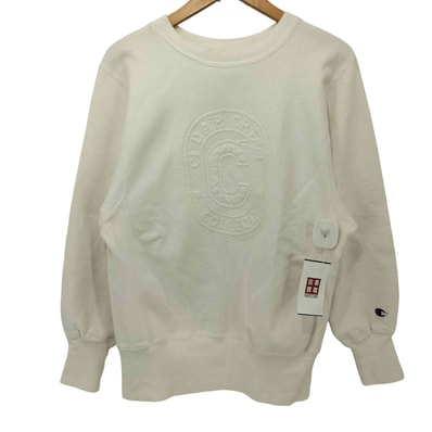 刺繍タグ USA製 REVERSE WEAVE カレッジ刺繍ロゴ トレーナー【1137120549924】