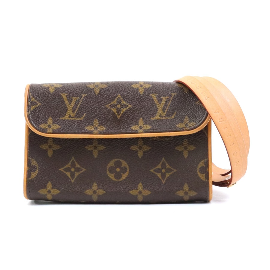 ルイ ヴィトン LOUIS VUITTON ウエストバッグ バムバッグ モノグラム ポシェット フロランティーヌ モノグラムキャンバス ブラウン ゴールド ユニセックス M51855【中古】 e60254g