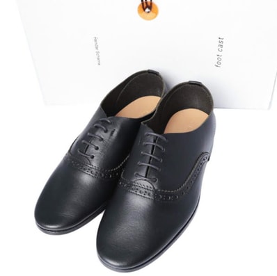 新品 Hender Scheme エンダースキーマ 日本製 foot cast brogue oxford オックスフォードシューズ nk-rs-fco 1(22.5-23.0cm) black 革靴 シューズ g27102