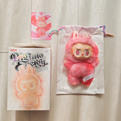 POP MART THE MONSTERS (LABUBU) Big into Energy Series Plush Pendant LOVE
