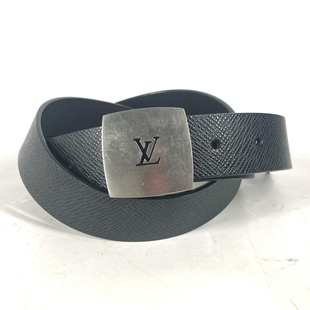 ルイヴィトン LOUIS VUITTON サンチュール LV CUT M6886V タイガ アクセサリー LV ロゴ バックル ズボン用ベルト ベルト タイガレザー アルドワーズ ブラック
