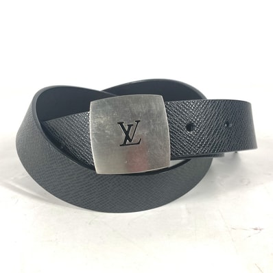 ルイヴィトン LOUIS VUITTON サンチュール LV CUT M6886V タイガ アクセサリー LV ロゴ バックル ズボン用ベルト ベルト タイガレザー アルドワーズ ブラック