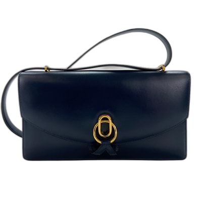 エルメス HERMES リングドゥ ショルダーバッグ ボックスカーフ【中古】